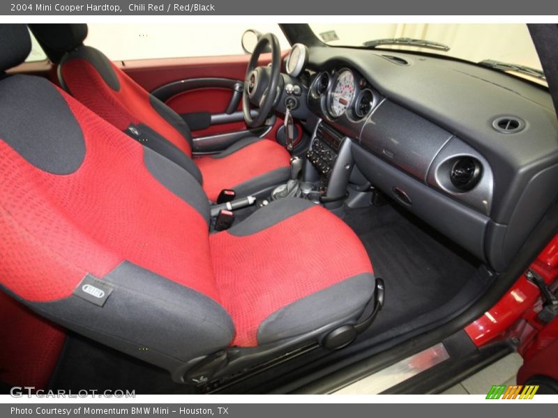 Chili Red / Red/Black 2004 Mini Cooper Hardtop