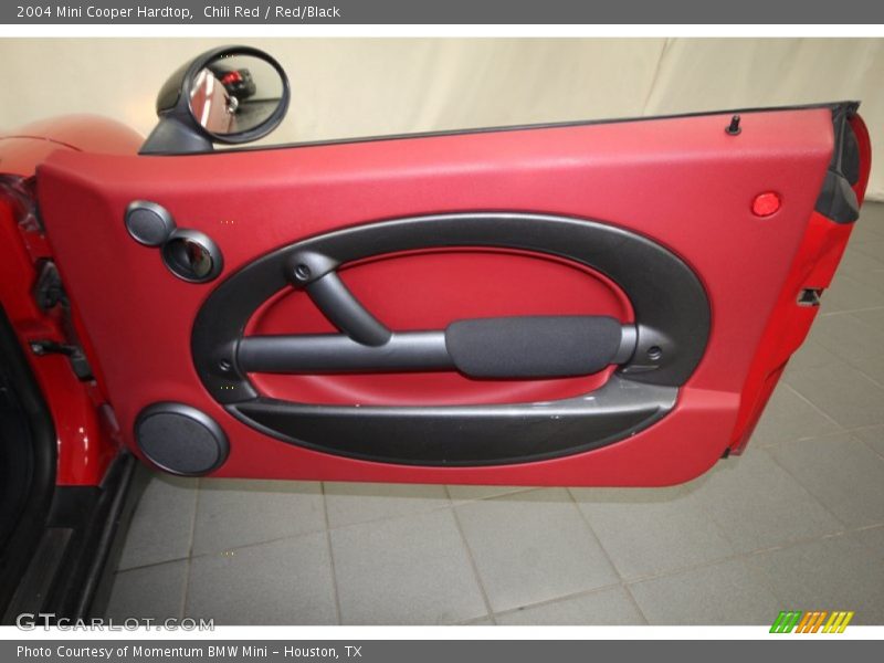 Chili Red / Red/Black 2004 Mini Cooper Hardtop