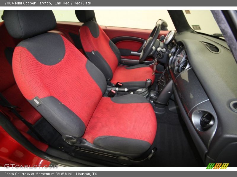 Chili Red / Red/Black 2004 Mini Cooper Hardtop