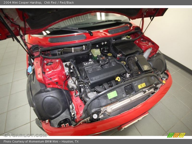 Chili Red / Red/Black 2004 Mini Cooper Hardtop