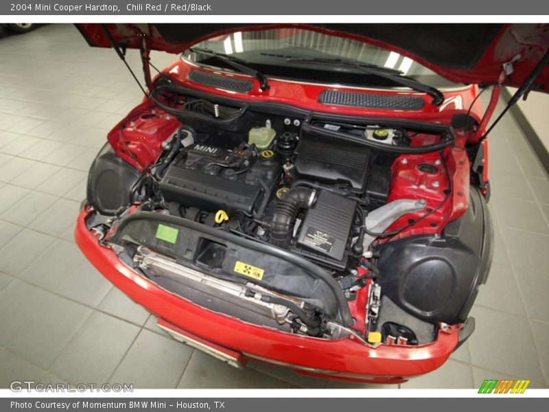 Chili Red / Red/Black 2004 Mini Cooper Hardtop