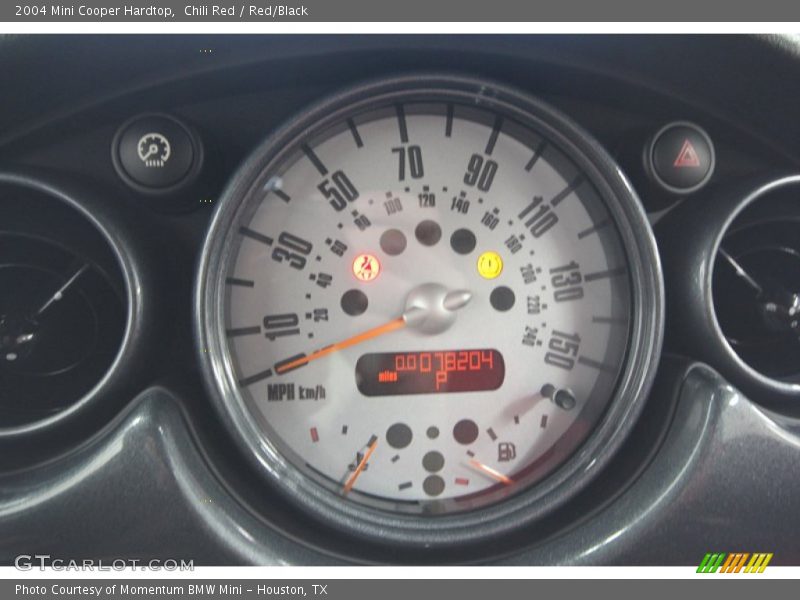 Chili Red / Red/Black 2004 Mini Cooper Hardtop