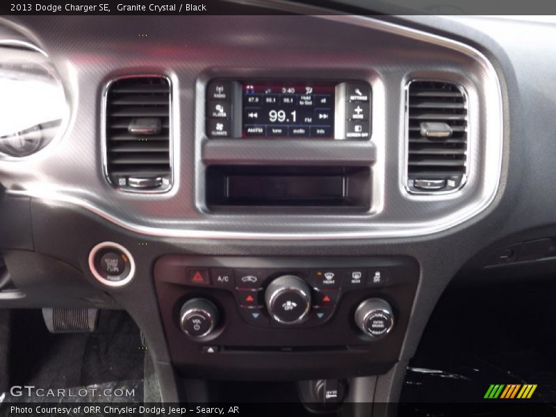 Granite Crystal / Black 2013 Dodge Charger SE