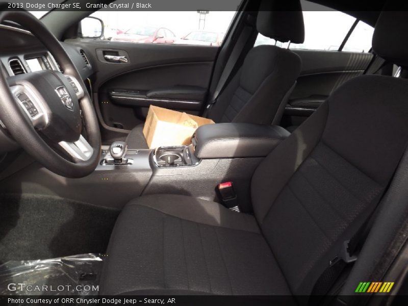 Granite Crystal / Black 2013 Dodge Charger SE