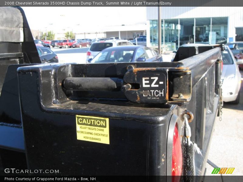 Summit White / Light Titanium/Ebony 2008 Chevrolet Silverado 3500HD Chassis Dump Truck