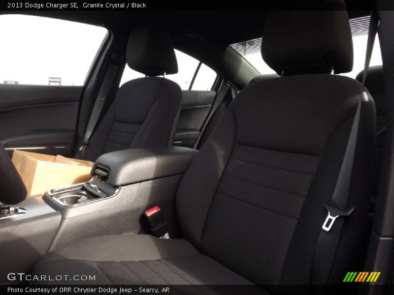 Granite Crystal / Black 2013 Dodge Charger SE