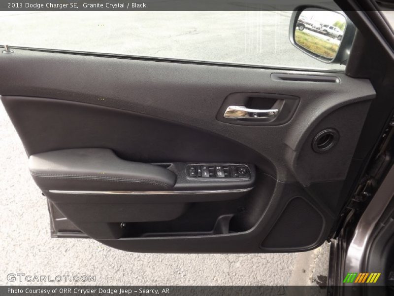 Granite Crystal / Black 2013 Dodge Charger SE