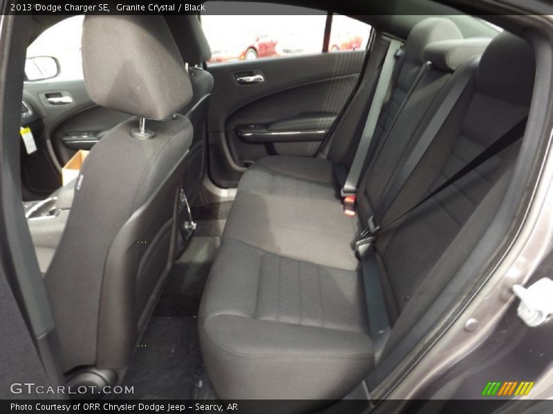 Granite Crystal / Black 2013 Dodge Charger SE
