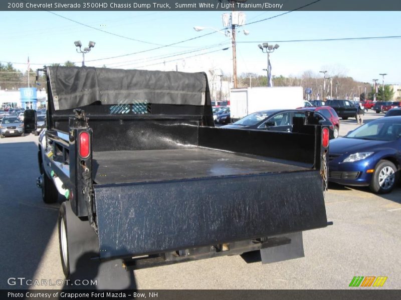 Summit White / Light Titanium/Ebony 2008 Chevrolet Silverado 3500HD Chassis Dump Truck