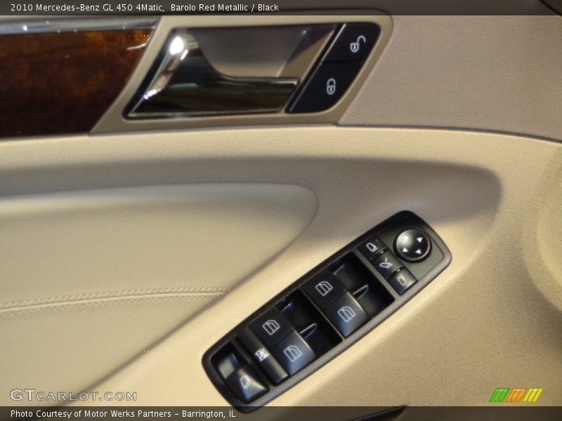 Barolo Red Metallic / Black 2010 Mercedes-Benz GL 450 4Matic