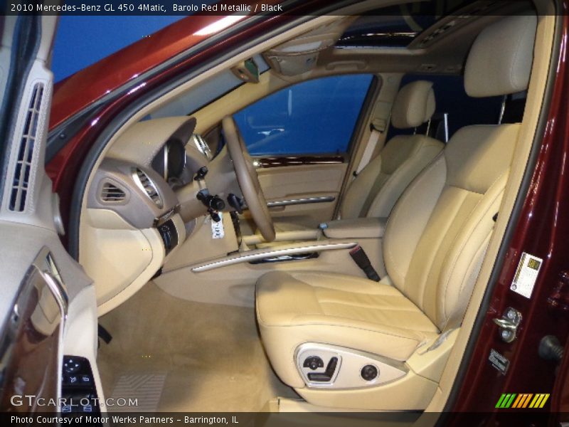 Barolo Red Metallic / Black 2010 Mercedes-Benz GL 450 4Matic