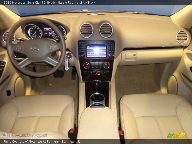 Barolo Red Metallic / Black 2010 Mercedes-Benz GL 450 4Matic