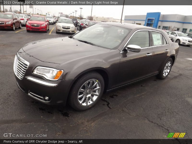 Granite Crystal Metallic / Dark Frost Beige/Light Frost Beige 2013 Chrysler 300 C