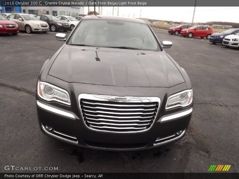 Granite Crystal Metallic / Dark Frost Beige/Light Frost Beige 2013 Chrysler 300 C