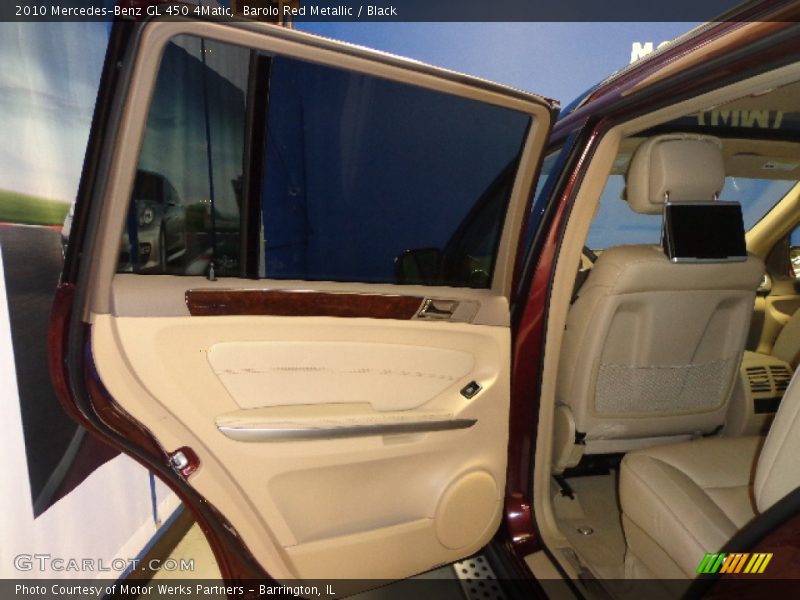 Barolo Red Metallic / Black 2010 Mercedes-Benz GL 450 4Matic