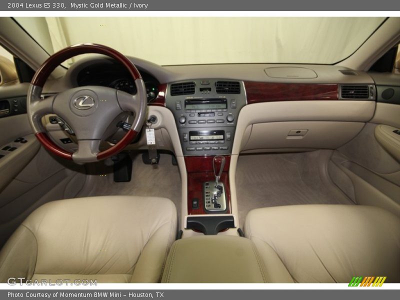 Mystic Gold Metallic / Ivory 2004 Lexus ES 330