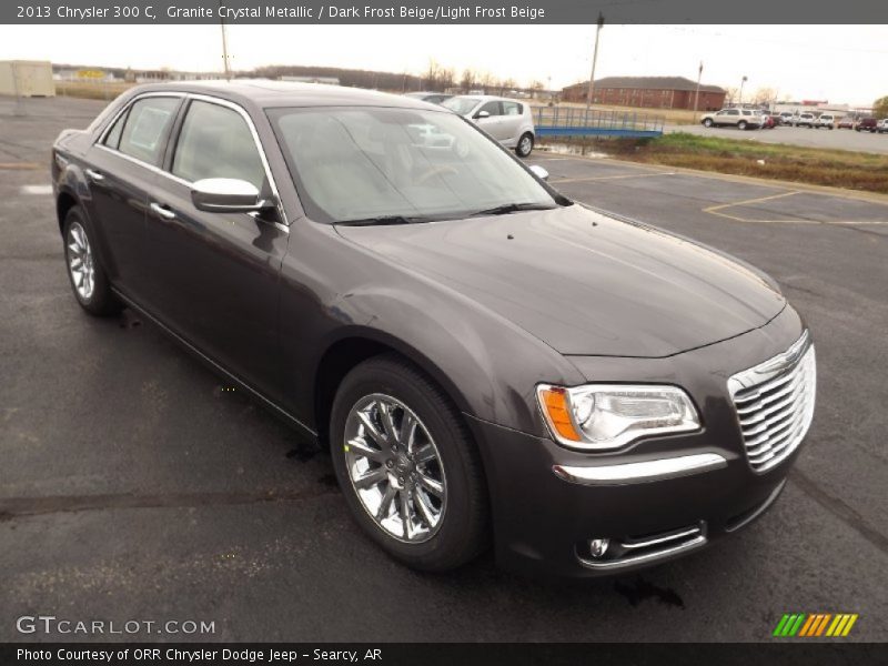 Granite Crystal Metallic / Dark Frost Beige/Light Frost Beige 2013 Chrysler 300 C