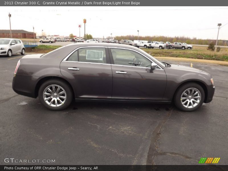 Granite Crystal Metallic / Dark Frost Beige/Light Frost Beige 2013 Chrysler 300 C
