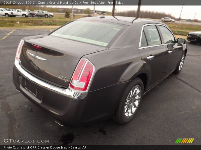 Granite Crystal Metallic / Dark Frost Beige/Light Frost Beige 2013 Chrysler 300 C