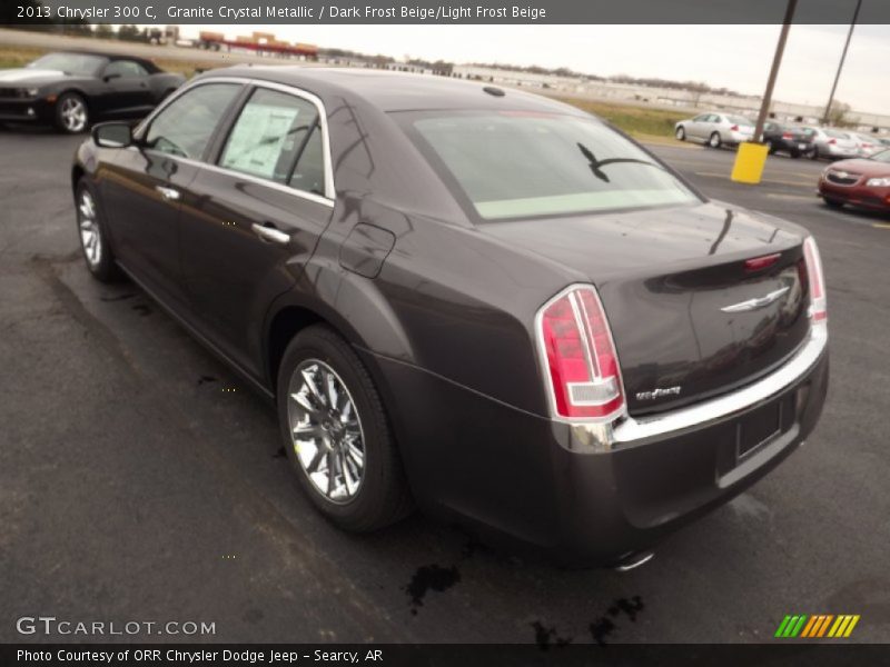Granite Crystal Metallic / Dark Frost Beige/Light Frost Beige 2013 Chrysler 300 C