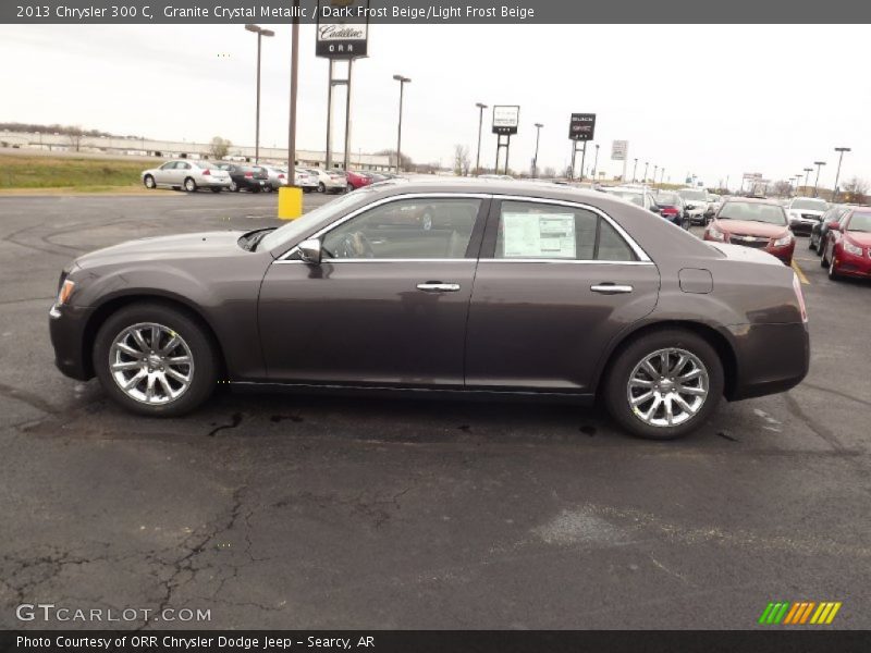 Granite Crystal Metallic / Dark Frost Beige/Light Frost Beige 2013 Chrysler 300 C