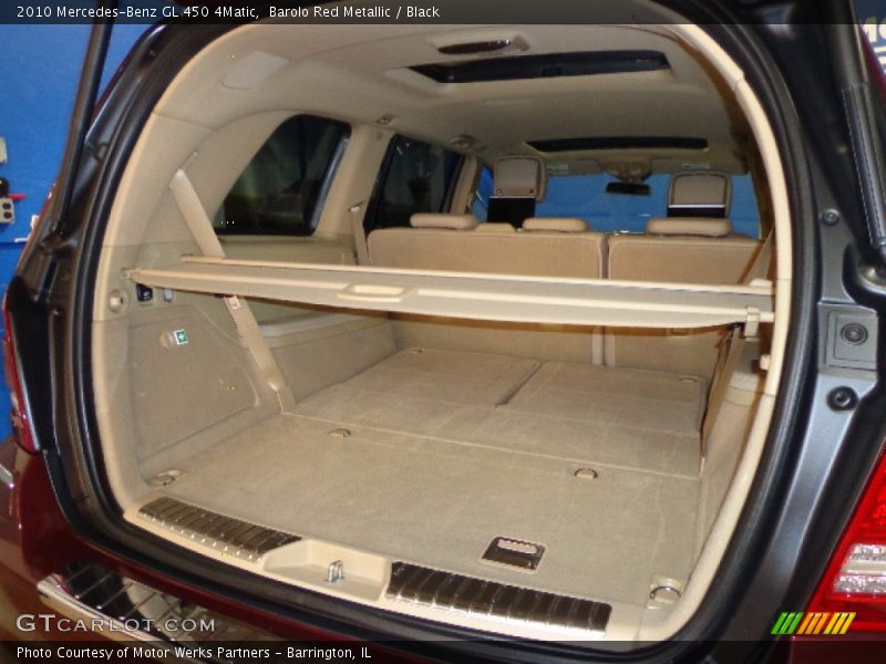 Barolo Red Metallic / Black 2010 Mercedes-Benz GL 450 4Matic