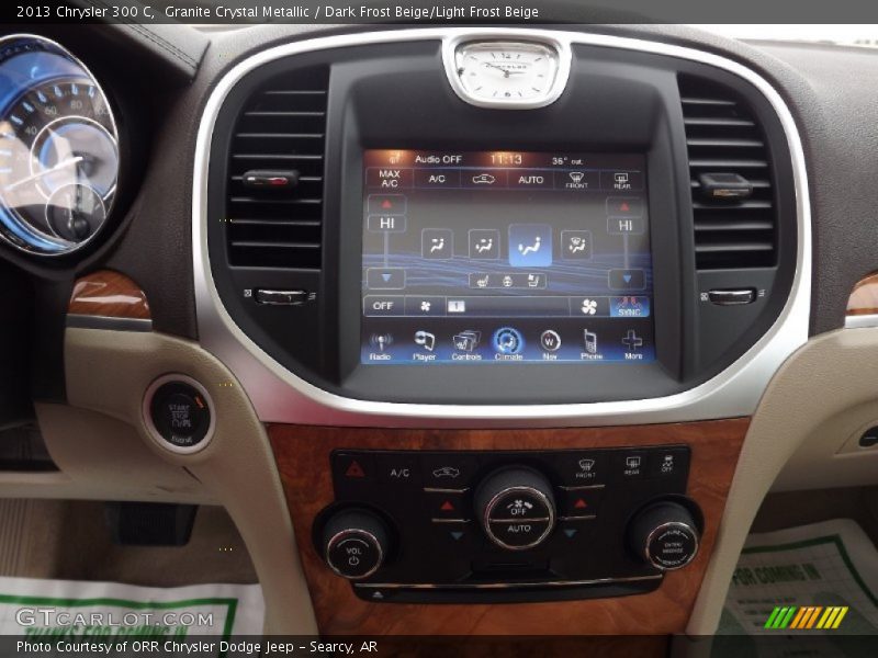 Granite Crystal Metallic / Dark Frost Beige/Light Frost Beige 2013 Chrysler 300 C