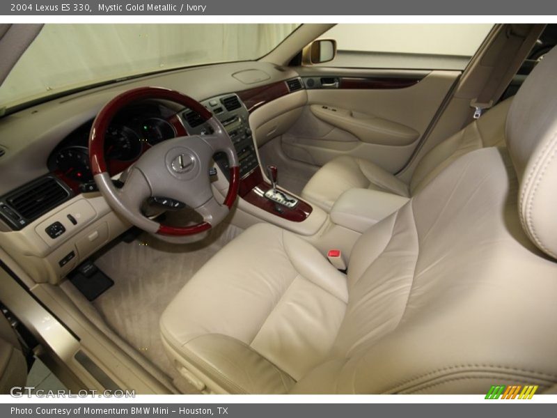 Mystic Gold Metallic / Ivory 2004 Lexus ES 330