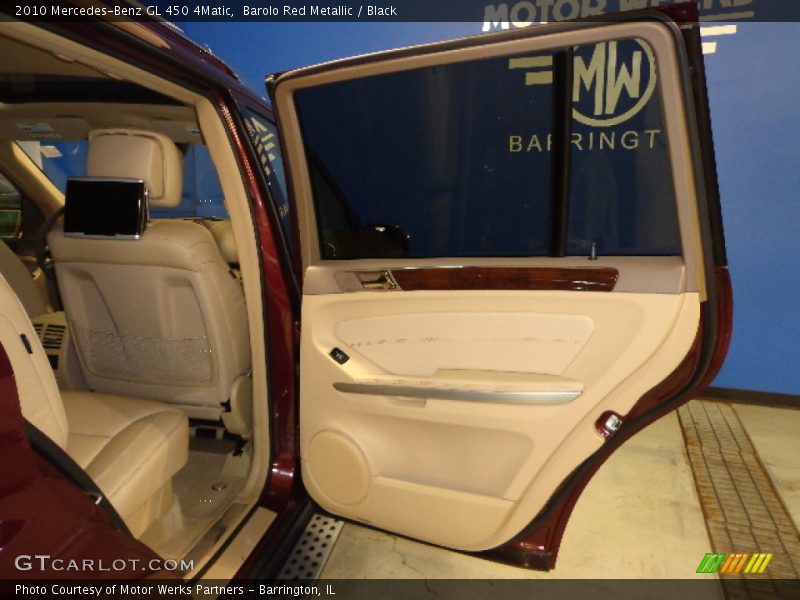 Barolo Red Metallic / Black 2010 Mercedes-Benz GL 450 4Matic