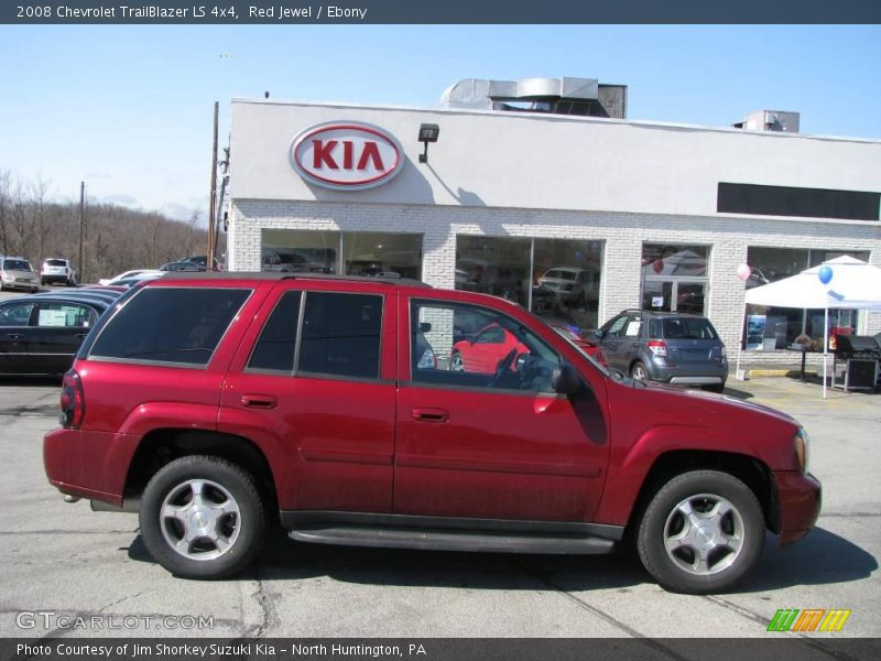 Red Jewel / Ebony 2008 Chevrolet TrailBlazer LS 4x4