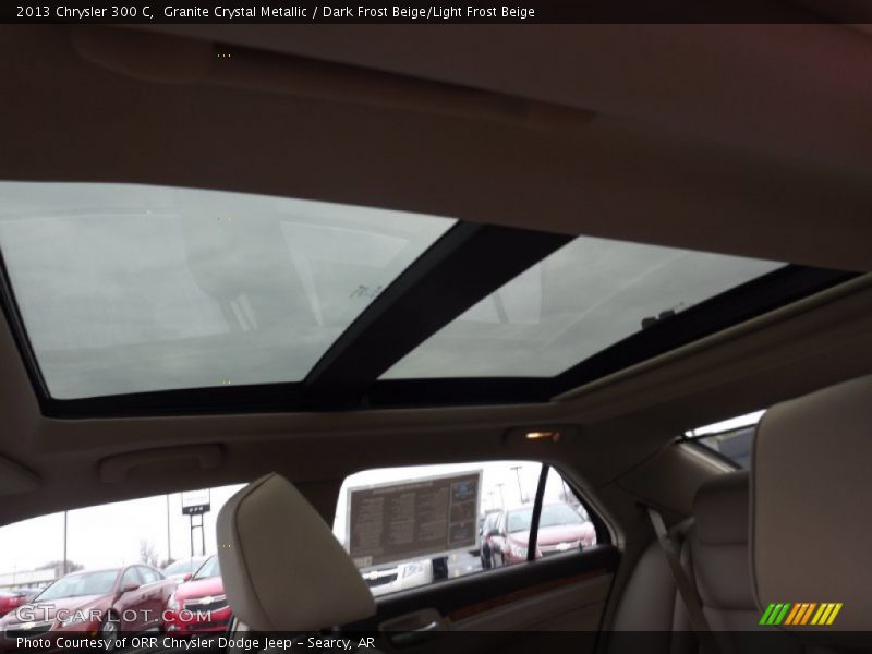 Granite Crystal Metallic / Dark Frost Beige/Light Frost Beige 2013 Chrysler 300 C
