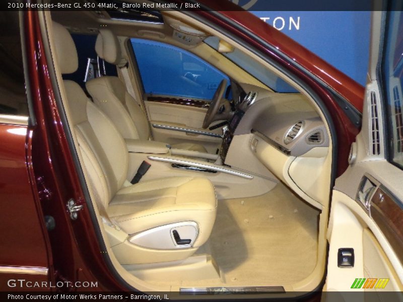 Barolo Red Metallic / Black 2010 Mercedes-Benz GL 450 4Matic