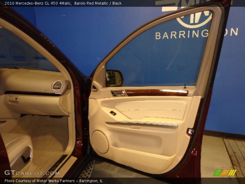 Barolo Red Metallic / Black 2010 Mercedes-Benz GL 450 4Matic