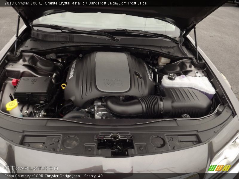 Granite Crystal Metallic / Dark Frost Beige/Light Frost Beige 2013 Chrysler 300 C