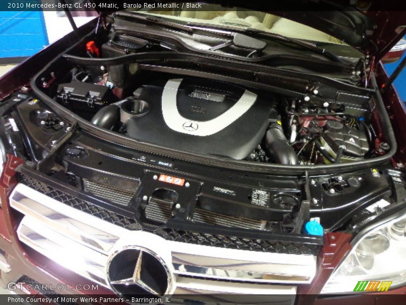Barolo Red Metallic / Black 2010 Mercedes-Benz GL 450 4Matic