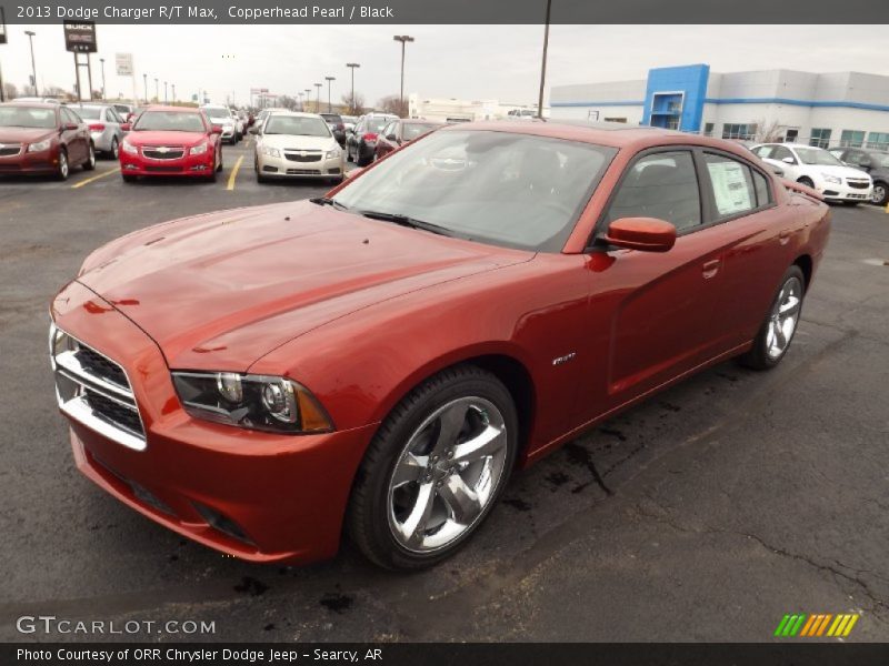 Copperhead Pearl / Black 2013 Dodge Charger R/T Max