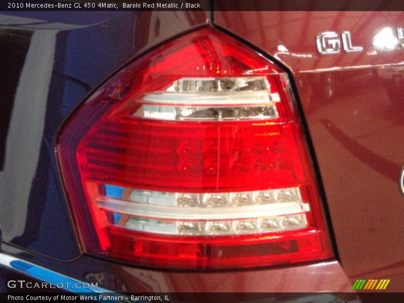 Barolo Red Metallic / Black 2010 Mercedes-Benz GL 450 4Matic
