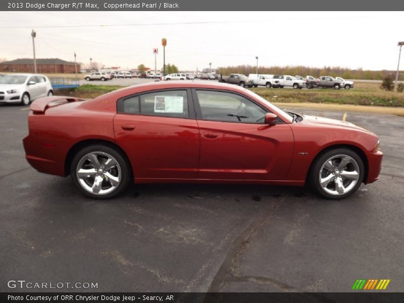 Copperhead Pearl / Black 2013 Dodge Charger R/T Max