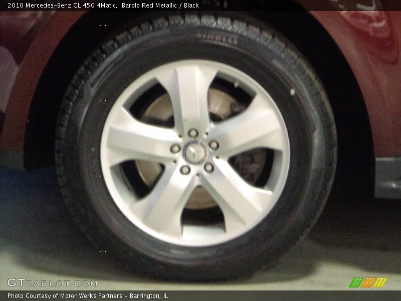 Barolo Red Metallic / Black 2010 Mercedes-Benz GL 450 4Matic