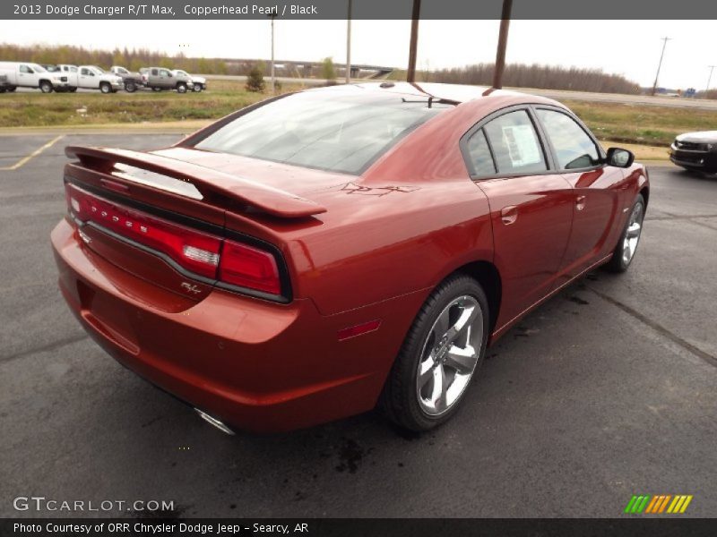 Copperhead Pearl / Black 2013 Dodge Charger R/T Max