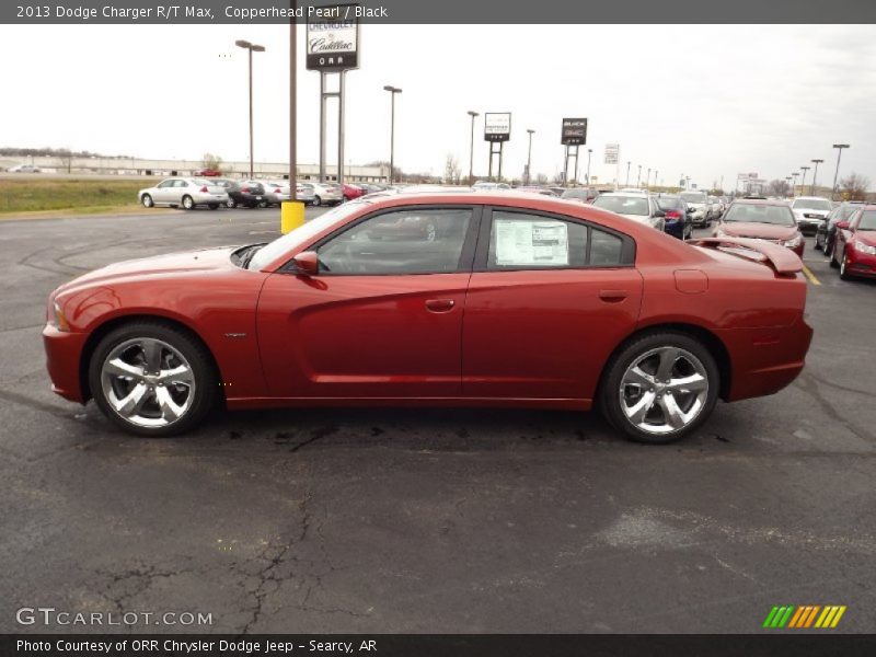 Copperhead Pearl / Black 2013 Dodge Charger R/T Max