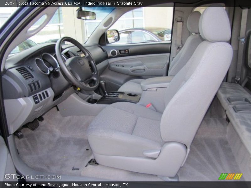  2007 Tacoma V6 Access Cab 4x4 Graphite Gray Interior