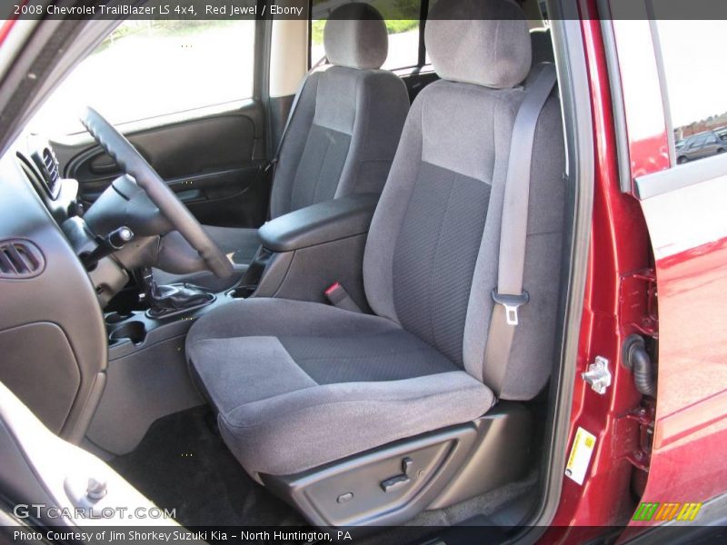 Red Jewel / Ebony 2008 Chevrolet TrailBlazer LS 4x4