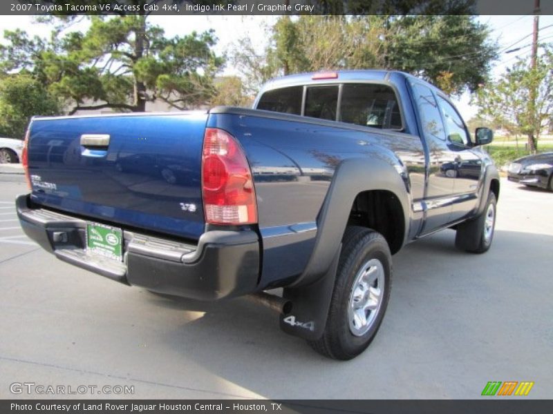 Indigo Ink Pearl / Graphite Gray 2007 Toyota Tacoma V6 Access Cab 4x4