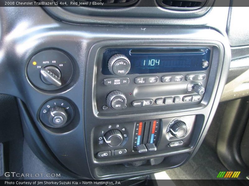 Red Jewel / Ebony 2008 Chevrolet TrailBlazer LS 4x4