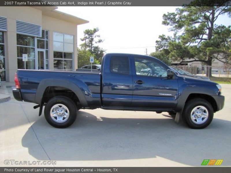 Indigo Ink Pearl / Graphite Gray 2007 Toyota Tacoma V6 Access Cab 4x4