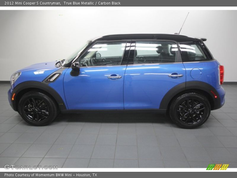 True Blue Metallic / Carbon Black 2012 Mini Cooper S Countryman