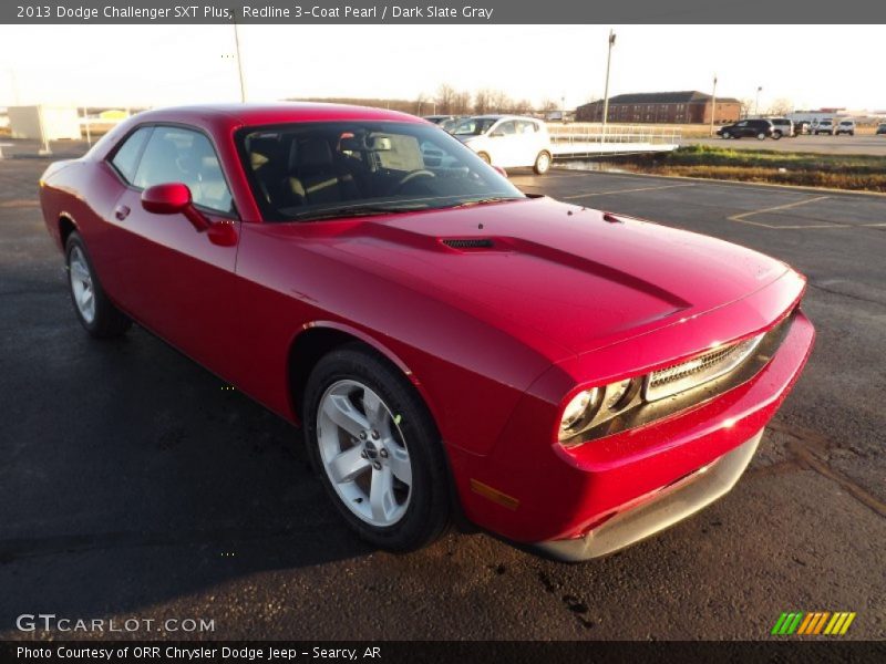 Redline 3-Coat Pearl / Dark Slate Gray 2013 Dodge Challenger SXT Plus