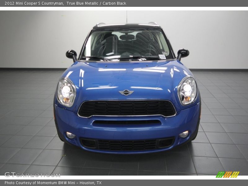 True Blue Metallic / Carbon Black 2012 Mini Cooper S Countryman