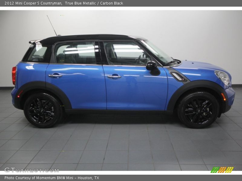 True Blue Metallic / Carbon Black 2012 Mini Cooper S Countryman